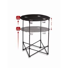 Scrimmage Tailgate Table, Black