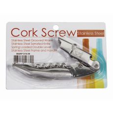 Stainless Steel Corkscrew, Stainless
