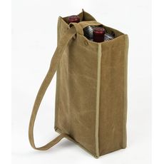 Tan Silverado II Insulated Double Bottle Bag