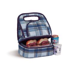 Savoy Lunch Bag, Varsity Plaid