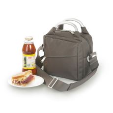 Nylon Magellan Lunch Tote, Clay