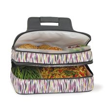 Brushstrokes Entertainer Hot & Cold Food Carrier