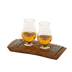 Walnut USA Double Glencairn Whiskey Set