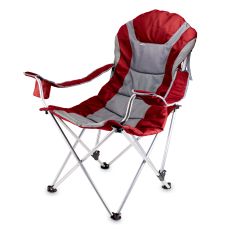 Reclining Camping Chair - Red