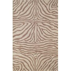 Liora Manne Ravella Zebra Indoor/Outdoor Rug - Brown, 7'6" By 9'6"