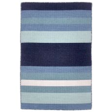 Liora Manne Sorrento Tribeca Indoor/Outdoor Rug - Blue, 24" By 36"