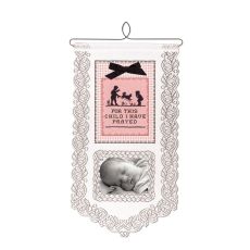 For This Girl Wall Hanging, White