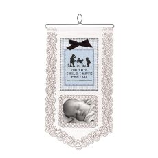 For This Boy Wall Hanging, White