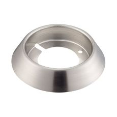 Ursa Collection Surface Mount Collar In Brushed Aluminum