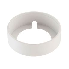 Alpha Collection Surface Mount Collar In White