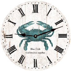 Blue Crab Clock