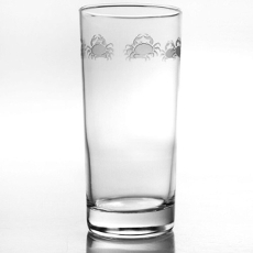 Cast of Crabs Cooler Highball Glasses  Set of 4