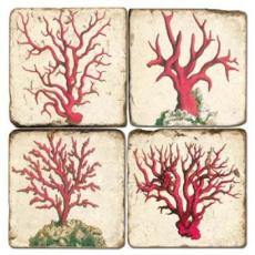 Red Coral Coasters
