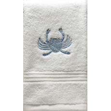 Blue Crab Terry Towel 12"x19"