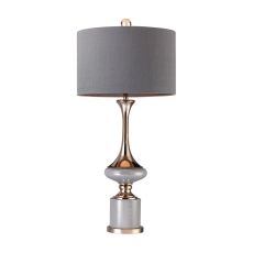 Gold Fluted Neck Lamp