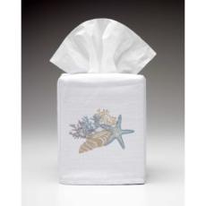 Shell Collection Tissue Box Cover