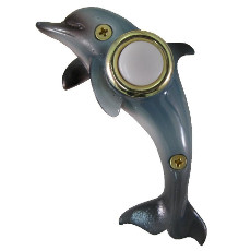 Painted Dolphin Doorbell