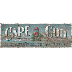 Latitude Cape Cod Wall Art
