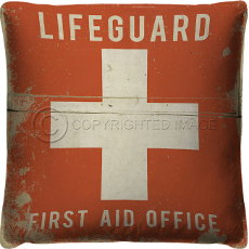 Lifeguard First Aid Office Pillow