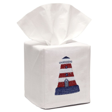 Lighthouse Tissue Box Cover   