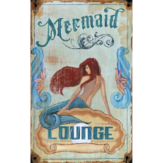 Mermaid Lounge Sign Personalized