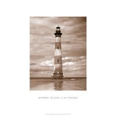 Morris Island Lighthouse Framed Art