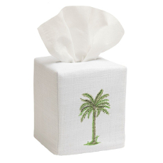 Palm Tree Tissue Box Cover    