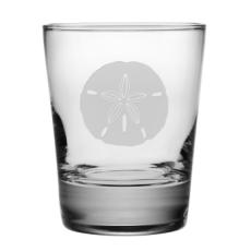 Sand Dollar Etched Dof Glass Set