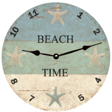 Starfish Beach Time Clock