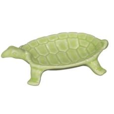 Small Turtle Dish, Light Green
