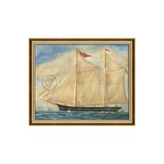 Ship Truman Framed Art
