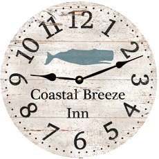 Personalized Whale Clock