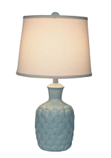 Atlantic Grey Shell Accent Table Lamp