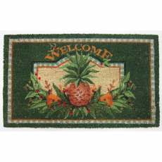 Green Pineapple Welcome Doormat