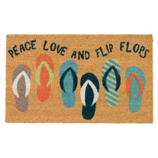 Liora Manne Natura Flip Flops Outdoor Mat 18"X30"