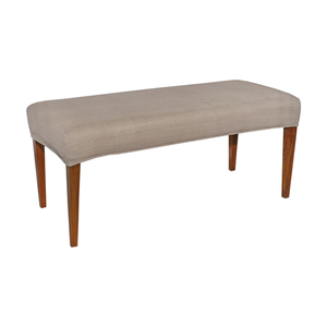 Couture Covers Double Bench Cover - Light Brown