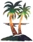 Palm Trees Metal Wall Art