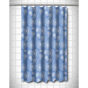 Nautilus Outline Shower Curtain