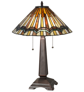 24"H Prairie Delta Table Lamp