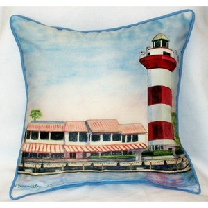 Hilton Head Lighthouse Outdoor Pillow