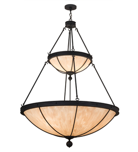 48"W Nehring 2 Tier Inverted Pendant