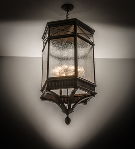 36"W Newquay Hanging Lantern Pendant