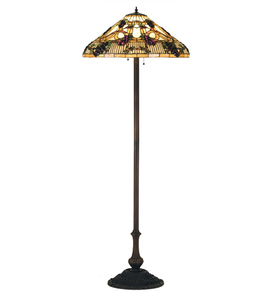 64"H Jeweled Grape Floor Lamp