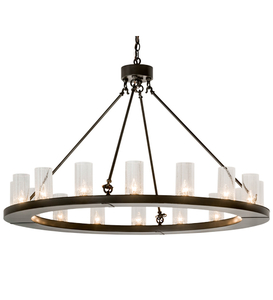 48"W Loxley 16 Lt Chandelier
