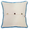 Virgin Island Embroidered Pillow