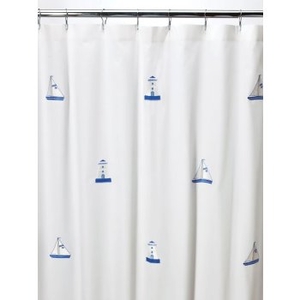 New Plain White Fabric Shower Curtain 240 220 200 190 180 