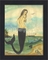 I'Ve Been Spotted Mermaid Framed Art