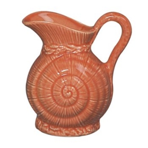 Shell Pitcher In Coral (Creamer Container)