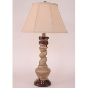 Coastal Lamp "B" Pot W/ Twist - 9X17
