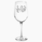 Octopus Small White Wine Glasses  Set of 4